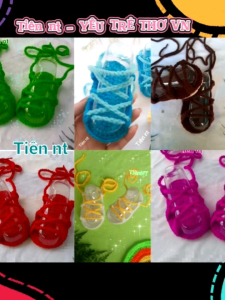 " SHOP MỚI" giày dép len cho bé giày dép chiến binh dây đan chéo len handmade cho bé trai bé gái từ sơ sinh đến 2 - 3 tuổi nhiều màu xinh xắn phối màu dây theo yêu cầu
