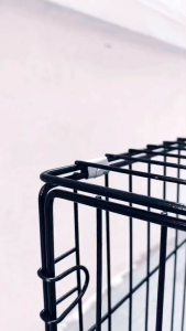 kandang kucing lipat tingkat 1 60x40x50cm