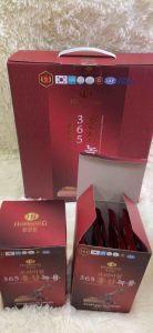 [HCM- Mẫu mới] Nước hồng sâm nhung hươu linh chi 365 Hàn Quốc hộp 60 gói x 70ml - giúp ăn ngon ngủ ngon điều hòa huyết áp đường huyết phục hồi cơ thể sau ốm nhanh chóng