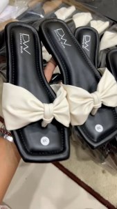 Sandal Korea wanita empuk nyaman model pita stylish trendy