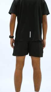 4ls basic jersey running kaos olahraga gym tracking