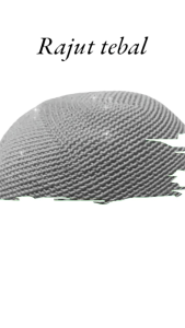 Peci Rajut Tangan All Size Terbaru: Pecah Hijrah Polos & Pecah Sholat Pria Dewasa