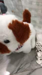 ตุ๊กตาหมาดุ๊กดิ๊ก เดินได้ มีเสียง