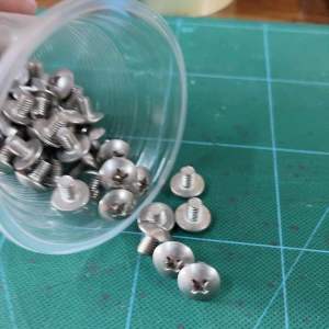 น็อตยึดแป้นกดล็อคขาเก้าอี้อะลูมิเนียมตกปลาขนาด30/50-30/70