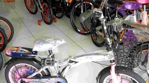 Sepeda anak lipat ukuran 16 inch velion dan 18 velion