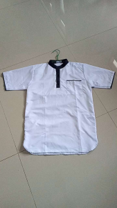 Setelan Koko anak kurta anak hitam putih special edition