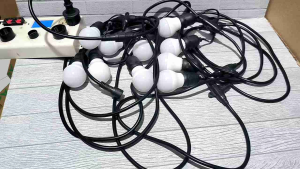 PAKET FITING LAMPU CAFE E27 10M 10 FITTING + 10PC LAMPU 5W WARM WHITE OUTDOOR ANTI AIR 10M 10F Kabel Fitting Gantung 10 METER 10 Fitting Lampu Gantung CAFE 10Meter LAMPU TAMAN LED Outdoor E27 Fitting KAFE DEKORASI LAMPU HIAS BAGUS KUALITAS PREMIUM
