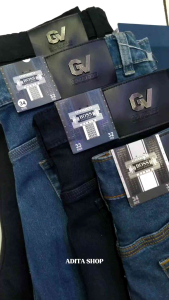 Celana Jeans BOSS/GOVIBOSS SOFT JEANS(Stretch) Size 29-38 Panjang Pria Dewasa