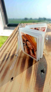 (Ganci foto mini 2 inchi) free cetak isi foto 20 biji