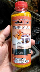 Wedang temulawak - wedang temulawak instan - minuman kesehatan alami