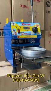 Máy Ép Ly 1 Lít Khổng lồ tặng khuôn ép ly nhỏ và cuộn màng ép