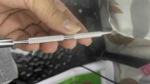 (052)พุชเชอร์สำหรับดันหนัง(ใบมีด)มีหัว2ด้าน