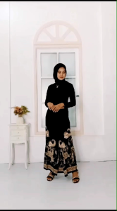 New sarung motif wayang sarung santri sarung wanita dewasa adem hitam polos