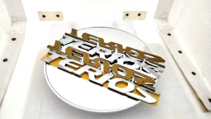 EMBLEM LOGO BAGASI TULISAN TERIOS ORIGINAL