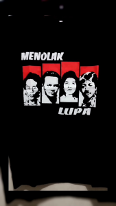 Kaos Tokoh Aktivis: Menolak Lupa di Bungkam Karena Benar