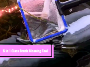 5 in 1 Fish Tank Aquarium Glass Brush Cleaning