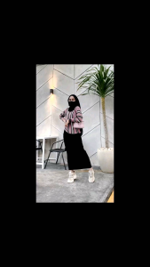 ROK SPAN SCUBA PREMIUM TEBAL | ROK KERJA WANITA CASUAL