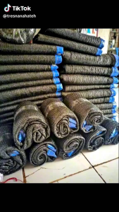 Promu paranet 90%ukuran .3x2  3x4. 3x5  dan bisa regues ukuran lain.