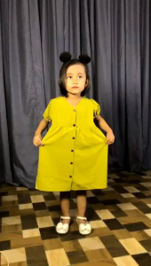 Pakaian Bayi Untuk Aktivitas Sehari-hari: Dress Bayi Daster Anak Perempuan Usia 0-7 Tahun