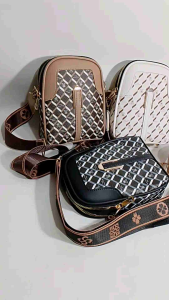 Kadita Tas Selempang Wanita HP Dua Ruang Motif