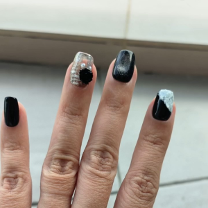 (FREE TOOLKIT) 10 PCS PRESS ON NAILS. HANDMADE NAILS SIZE S