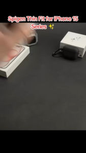 Spigen Thin Fit Designed for iPhone 15/ iPhone 15 Pro/ iPhone 15 Pro Max Case (2023)[Military-Grade Protection]