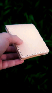 Dompet Kulit Pria 100% Kulit Sapi Nabati Garut Natural