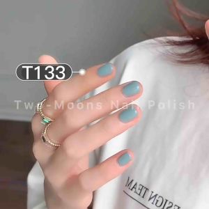 พร้อมส่ง Two-moons ของแท้ ยาทาเล็บ สีทาเล็บกึ่งเจล ขนาด10ml*1 ไม่ต้องอบ สีสวย แห้งไว รุ่นใหม่ t4