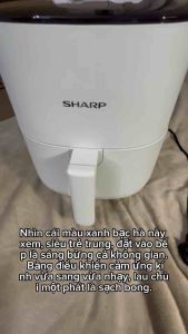 [Hỏa Tốc] Nồi chiên không dầu 5L Chính hãng SHARP  hàng siêu xịn siêu chống dính  vô địch tầm giá !!!