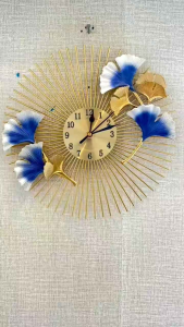 Jam Dinding Minimalis Polorio Type A120 - UK 30CM x 30CM - Bahan Metalglass