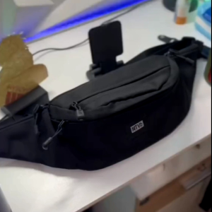 Noitved DEF Weistbag - tas pinggang pria hitam kecil mini laki laki cowo simple keren terkini
