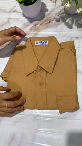 Baju Pramuka Penggalang Seragam Sekolah Pramuka Penggalang Laki-laki / Perempuan Lengan Panjang / Lengan Pendek Logo Bordir