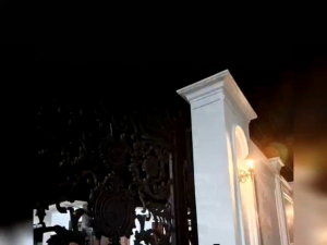 Lampu hias waterproof dinding pilar gantung 1007 deko teras cafe taman resto lapangan