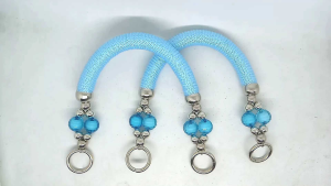 Handle Anggur Ring Silver Sepasang (ukuran 30cm 35cm dan 40cm) 40 warna lengkap