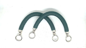 Handle Polos Ring Silver Sepasang (Ukuran 30cm 35cm dan 40cm)