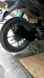 KNALPOT COPY CMS BASS ADEM VARIO KARBU 110 125 150 OLD NEW LED BEAT SCOOPY GENIO