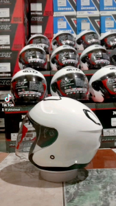 HELM KYT KYOTO BLACK DOFF SOLID/SOLID 100%original