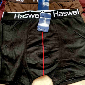 (3pc) CD boxer HASWELL segiempat / Celana Dalam pria dewasa  impor