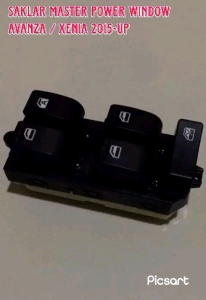 SAKLAR POWER WINDOW MASTER GRAND AVANZA 2015 / Switch Tombol Pusat MASTER POWER WINDOW Jendela Mobil GRAND NEW AVANZA VELOZ - XENIA 2015 / RUSH TERIOS 2018 / AGYA 2017 / CALYA 2017