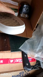 De 696 runber Moulded sole for Men shoes white