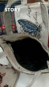 Tas Jinjing Wanita Thailand Motif Gajah Owl