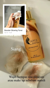 SABEA BOOSTER GLOWING TONER