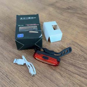 (( AQY-096 )) Lampu Sepeda Belakang NQY Rechargeable Charger Cass
