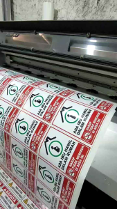 STIKER ADA IBU HAMIL DI DALAM RUMAH / DILARANG MEROKOK