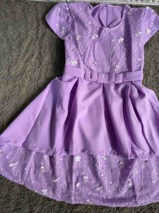 Dress Brukat Pesta Anak Terbaru Claira Fashion Dress Anak Premium Dress Brukat tile mutiara