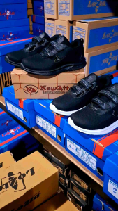 LOZTA Sepatu Sekolah Hitam Sneaker Anak Import Newatta Series