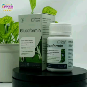 GlucoFormin original 100% obat herbal untuk kesehatan gula darah kencing manis diabetes