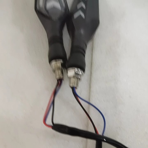 Lampu Sein LED 2 Sisi Sen Motor Universal Running Kuning & DRL - D251