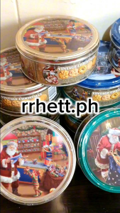 rrhett.ph RS# 150g JACOBSENS DANISH BUTTER COOKIES VINTAGE NOSTALGIC CHRISTMAS in TIN CAN