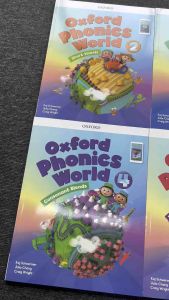 Oxford Phonics World Children Textbook + Workbook / Full Set English Learning Books Children